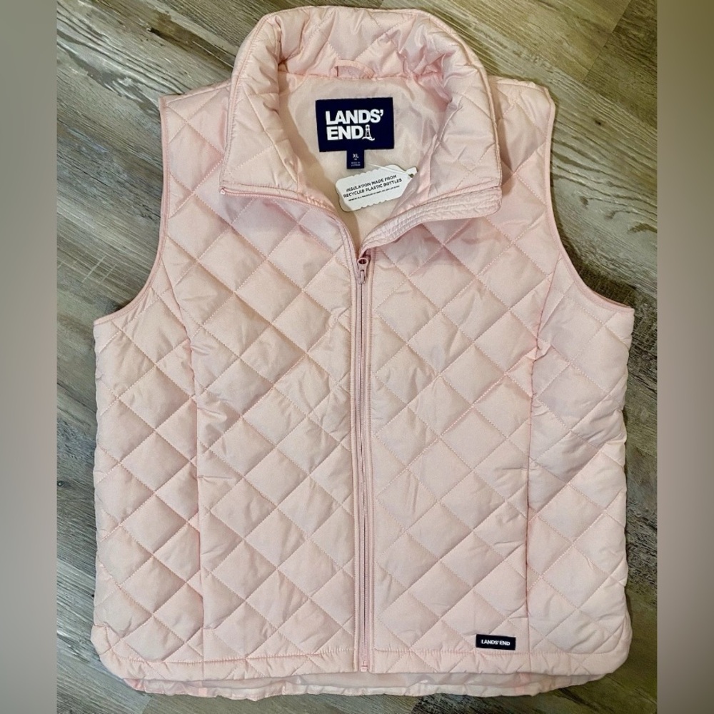 LANDS' END Quilted Insulated Vest Woman's Size 18 XL